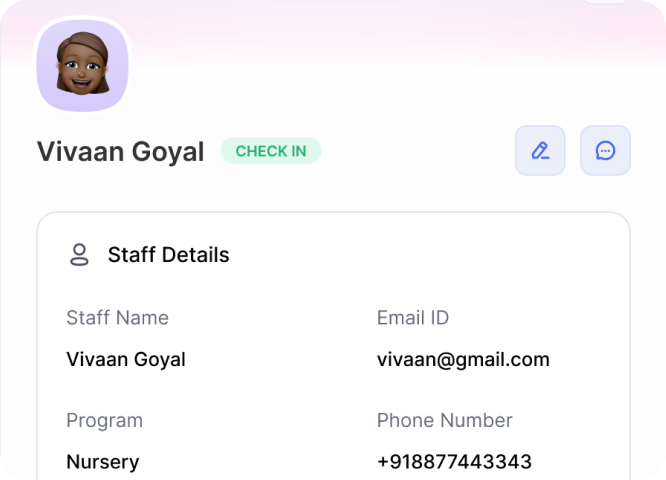 Access all details at one click